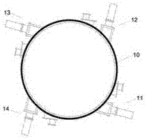 Microwave plasma sterilizing device for medical wastes