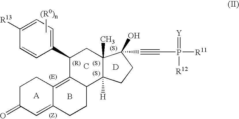 17-phosphorous steroid derivatives useful as progesterone receptor modulators