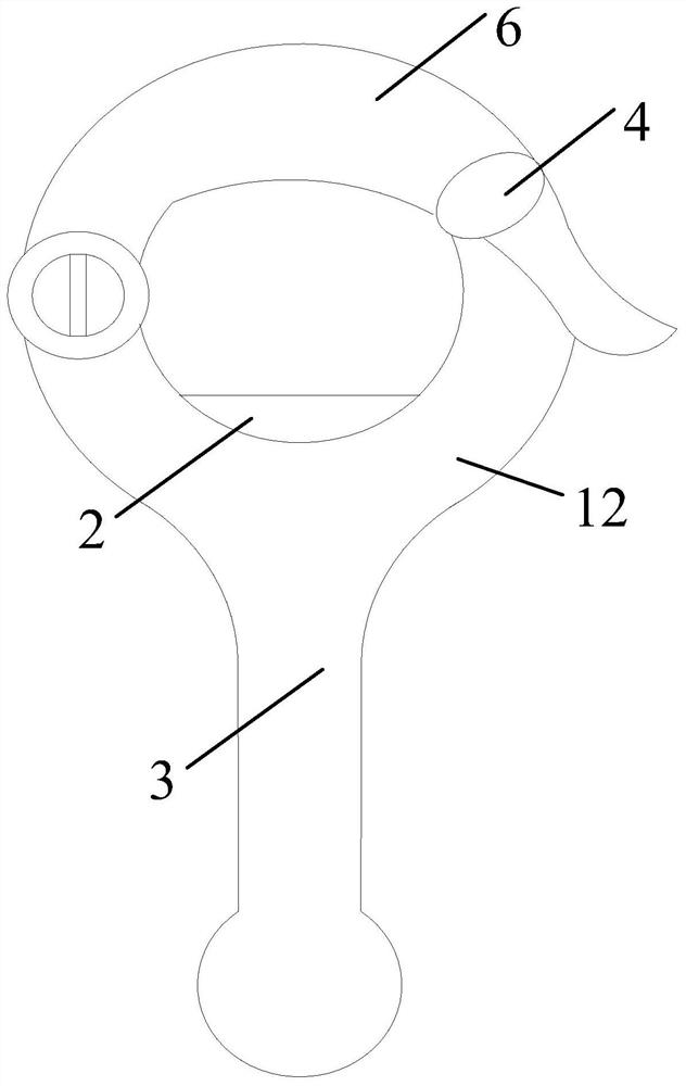 A secondary cable lateral stripping tool