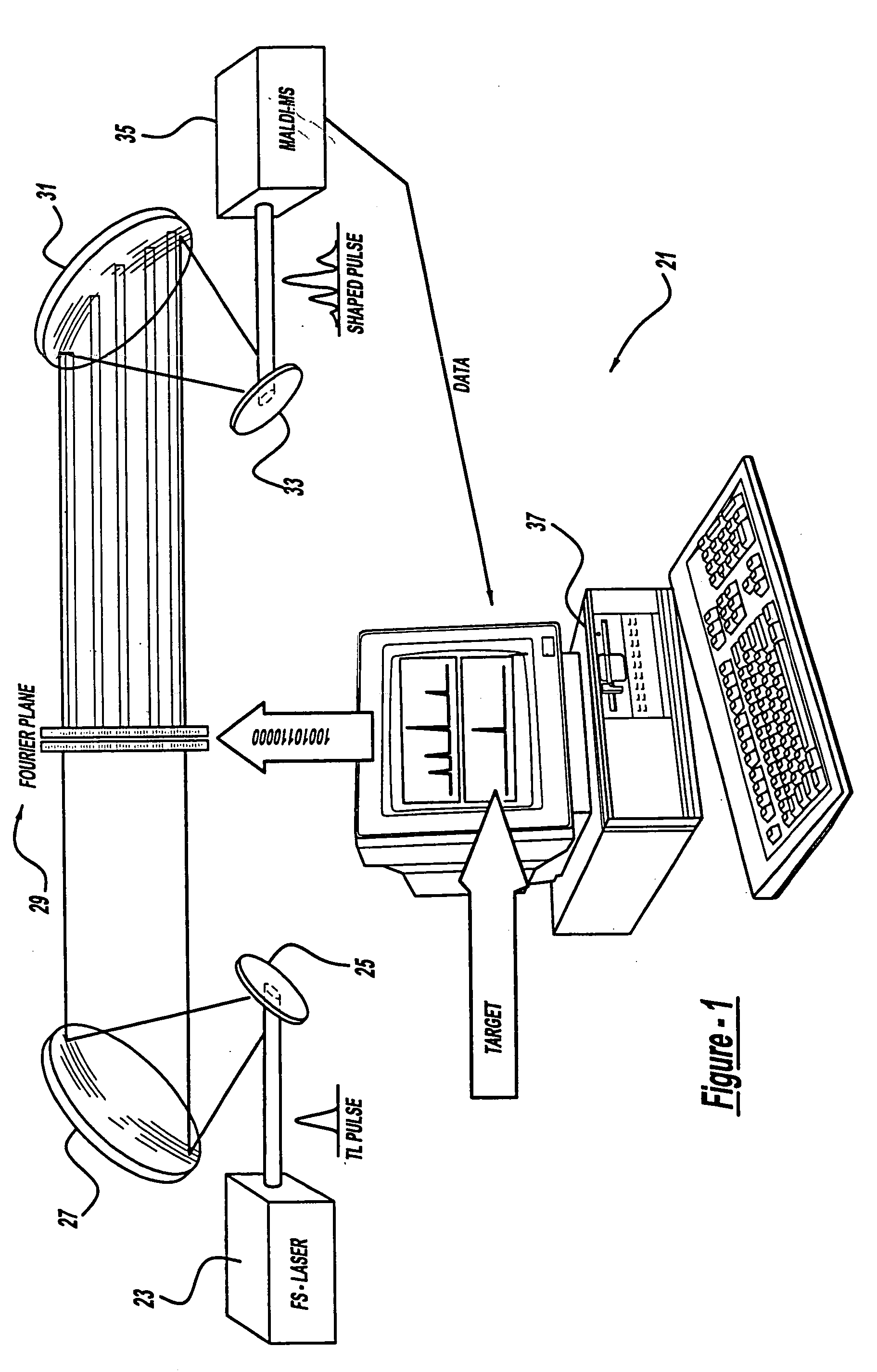 Control system and apparatus for use with laser excitation and ionization