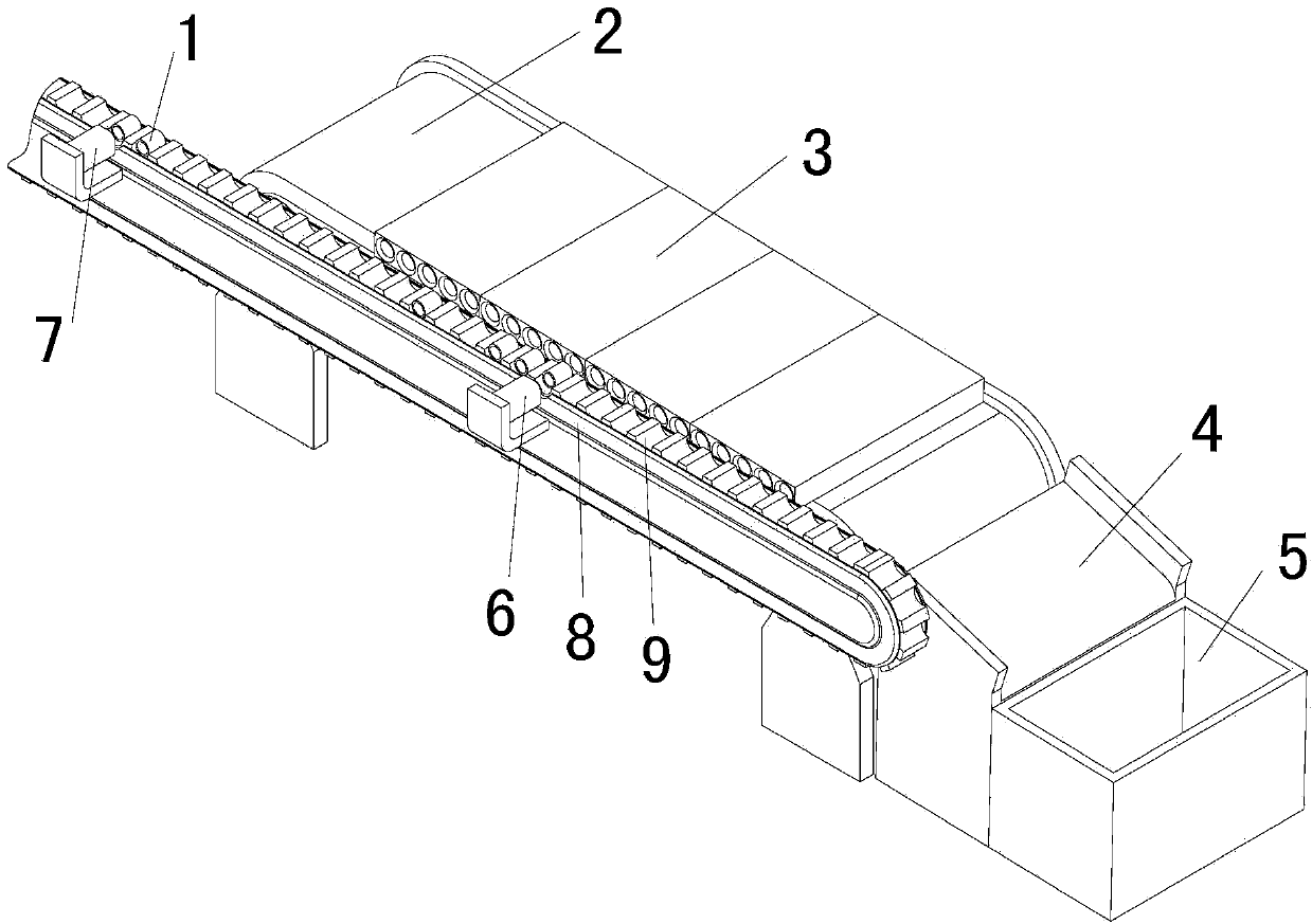Automatic packaging system for micro-injection magnetic components