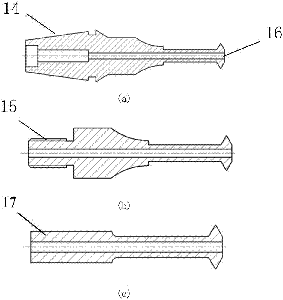Ultrasonic vibration assisted spiral thread milling and grinding method