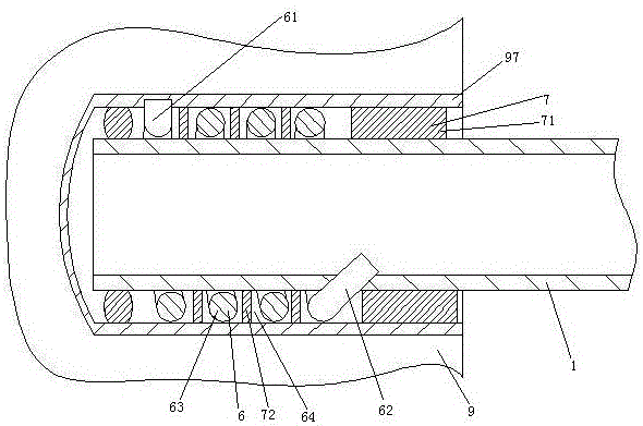 Anti-rollover structure of automobile power battery pack