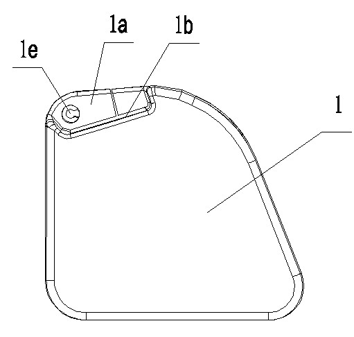 Three-point safety belt cover