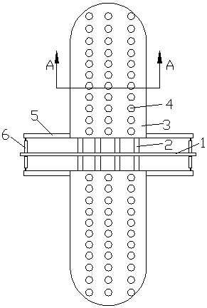 Molding die for achieving bidirectional coatings of powder drugs