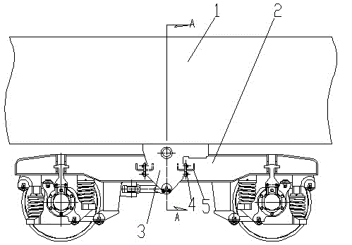 Coupling device for frame and bodywork
