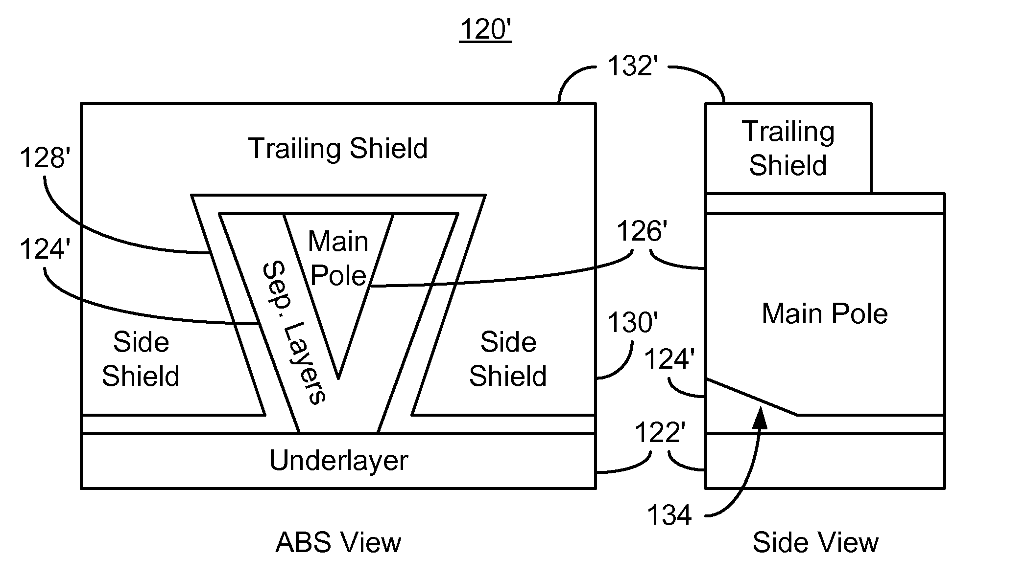 Method and system for providing a magnetic recording transducer having side shields