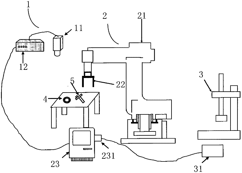 Bearing-crankshaft intelligent press mounting method and system for scroll air-conditioning compressor