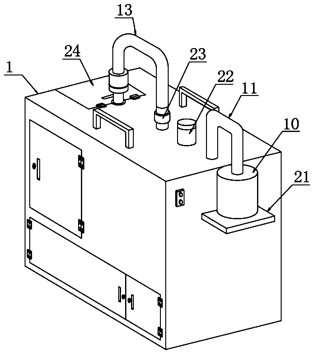 Sputum suction equipment with disinfection function