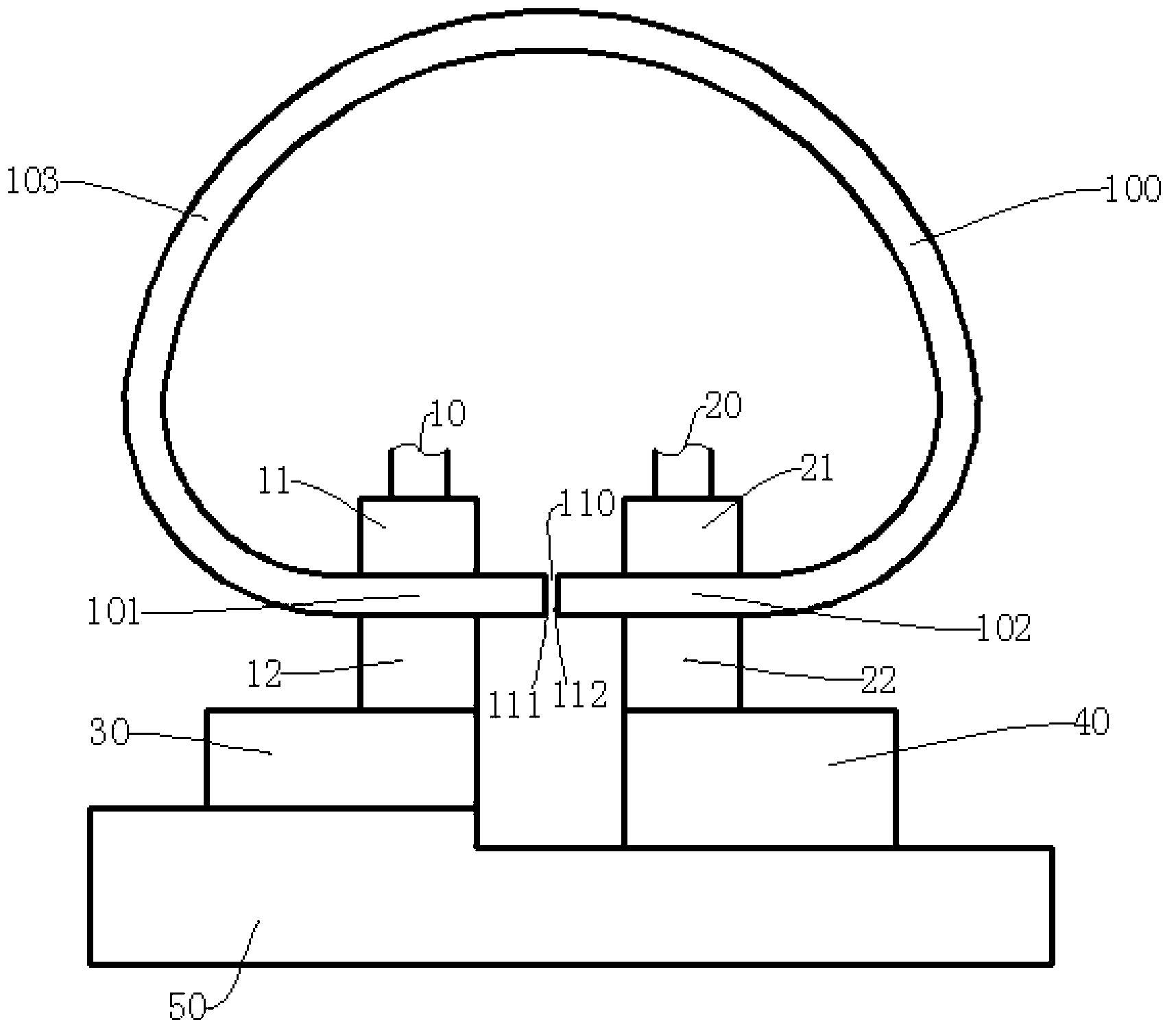 Flash welding forming method of stainless steel thin-wall ring member