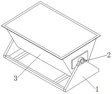 Feed storage tank for breeding sika deer