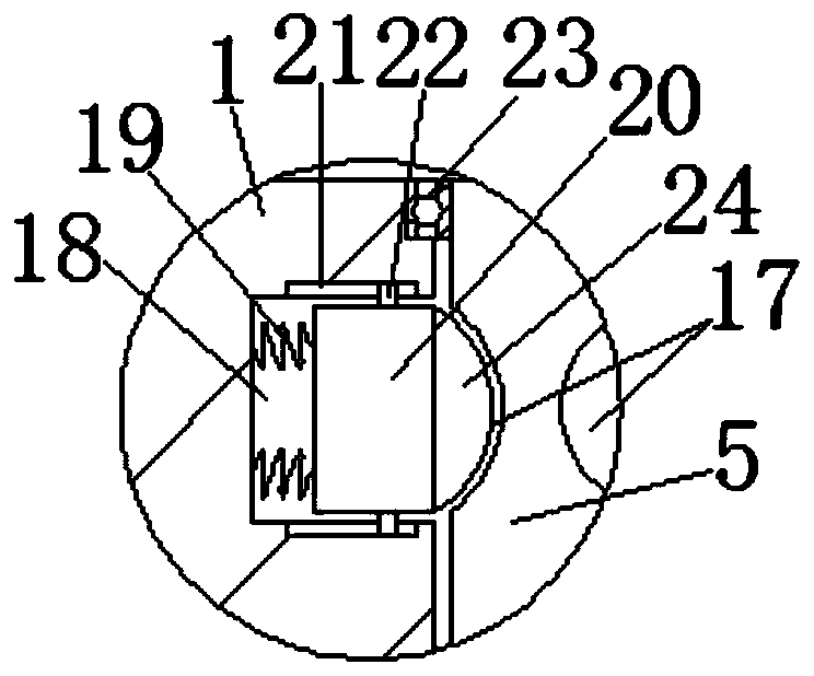 An adjustable conference panel