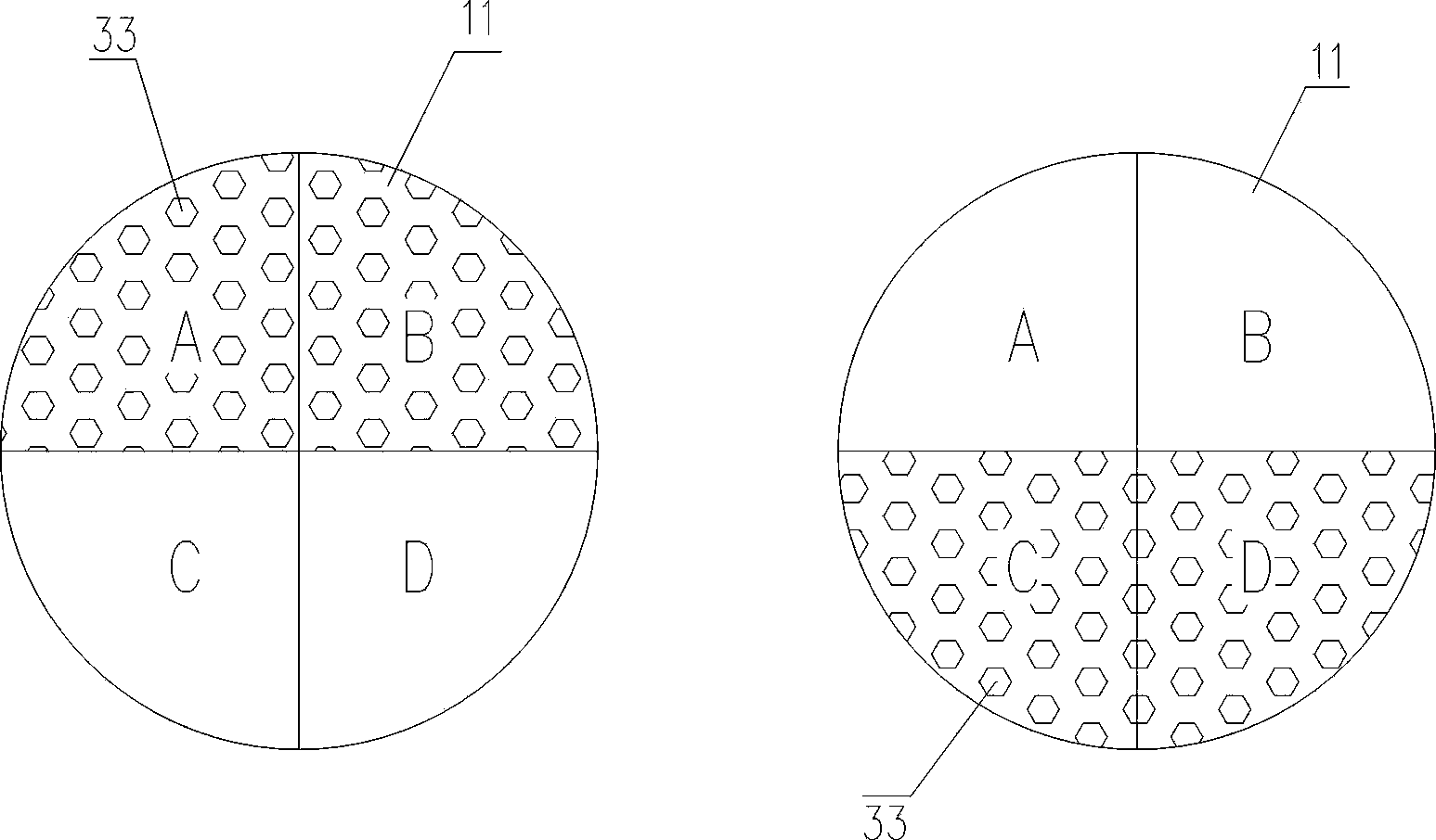 Primary settling tank-transformed biological alternating tank structure and sewage treatment method of primary settling tank