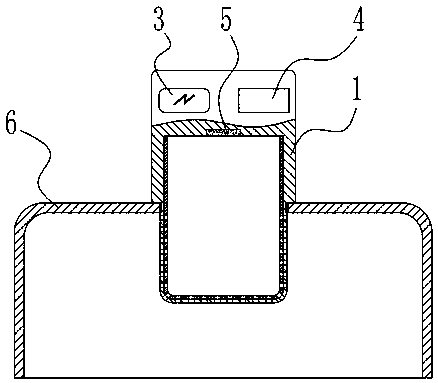 Method and device for rapid determination of radon exhalation rate