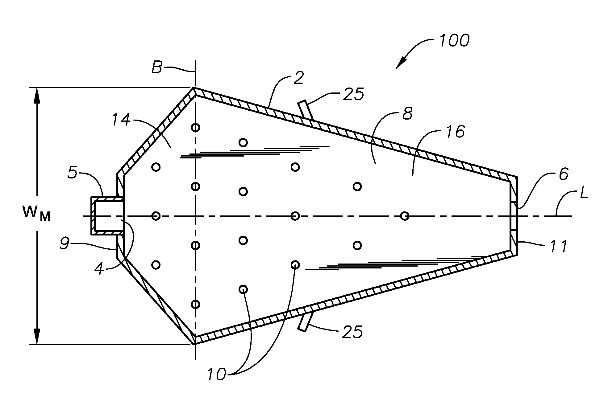 Panel-cooled submerged combustion melter geometry and methods of making molten glass