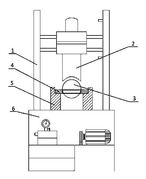 Hydraulic machine with inner hole finish machining device