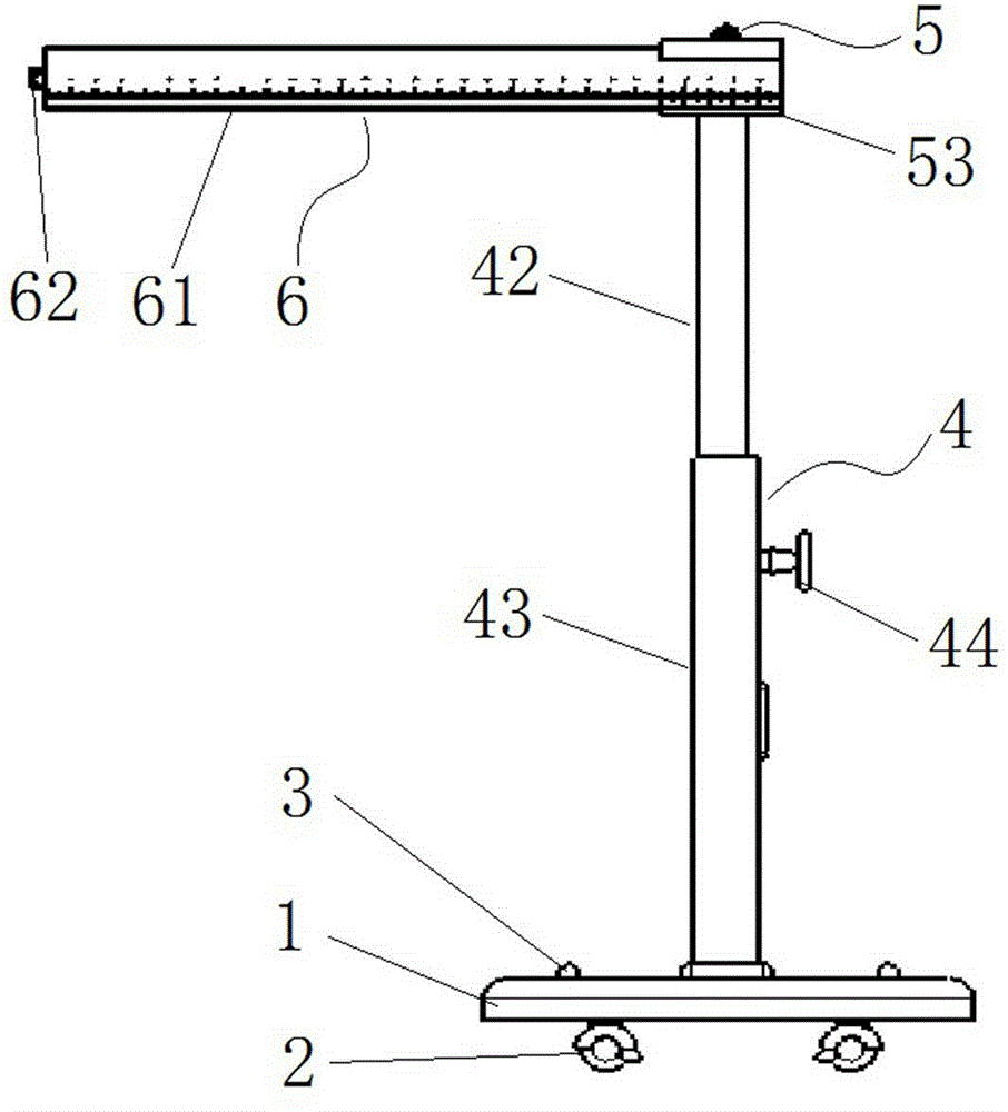 Automotive toe-in measuring device and automotive toe-in measuring method using same