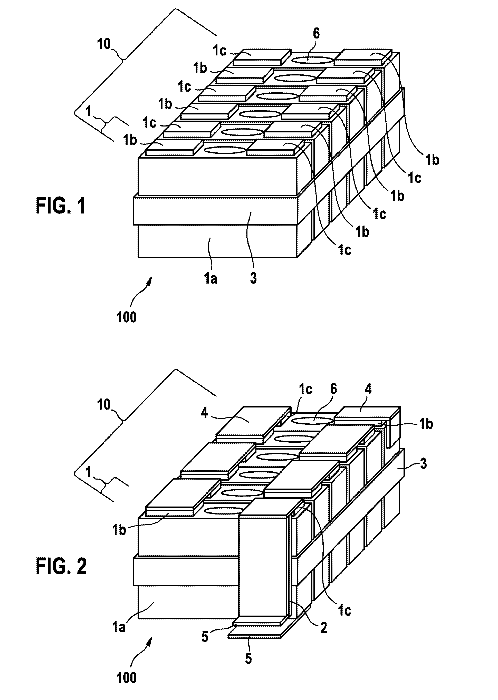 Electrical energy storage module and method for producing an electrical energy storage module