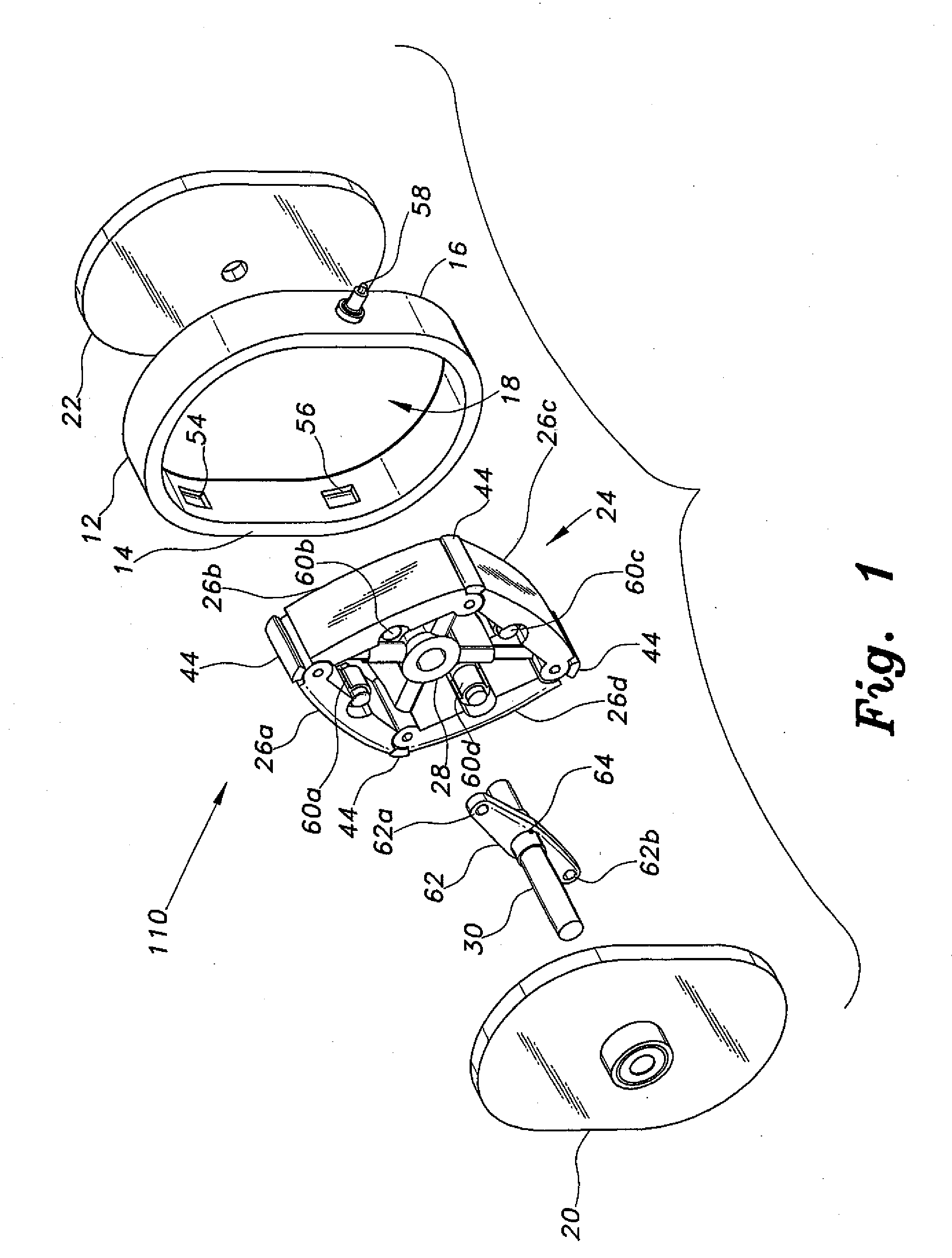Rotary mechanism with articulating rotor