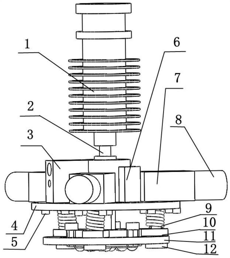 Method for improving printing and forming quality of FDM and implementation device