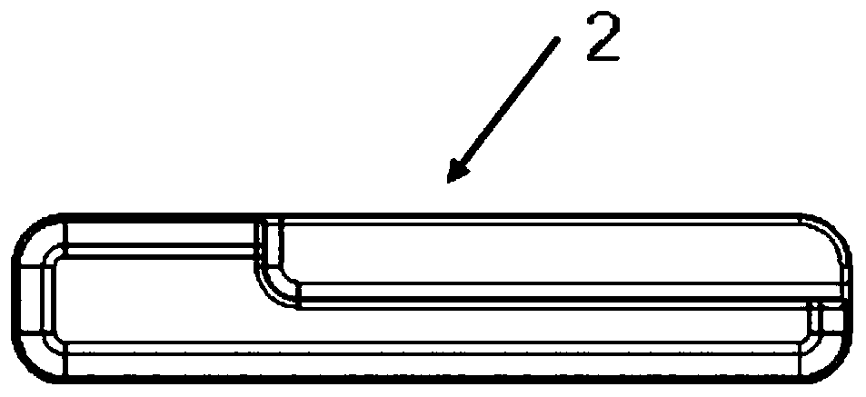 Combined device for mounting portable display in airplane cockpit