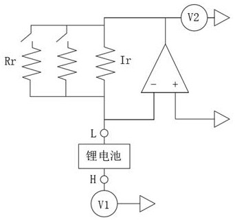 Lithium battery electrochemical polarization impedance detection method