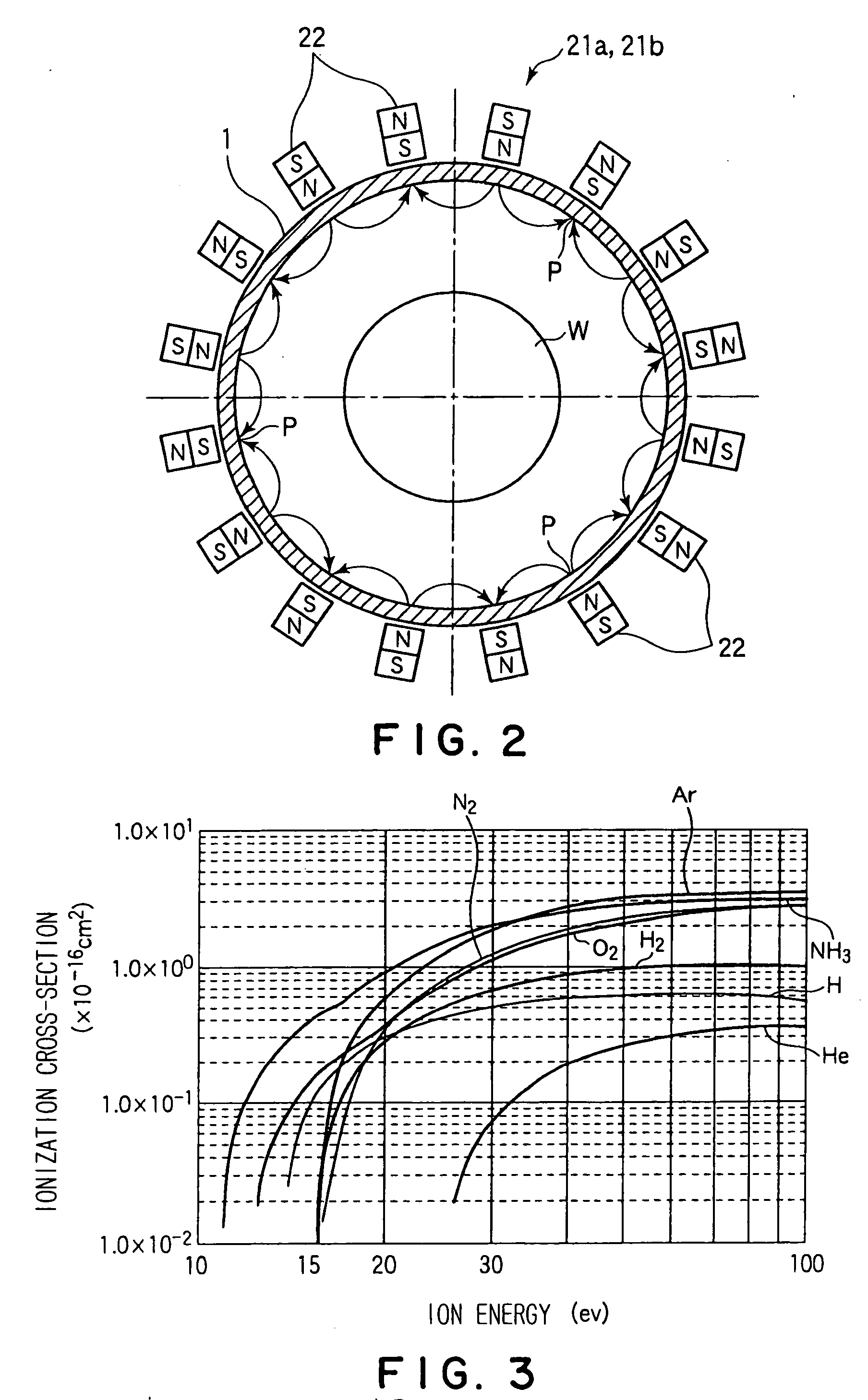 Method and device for plasma-etching organic material film