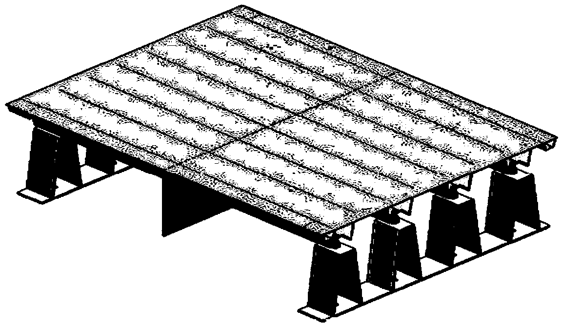 Method for establishing temperature field model of steel box beam bridge road system under high-temperature asphalt concrete paving