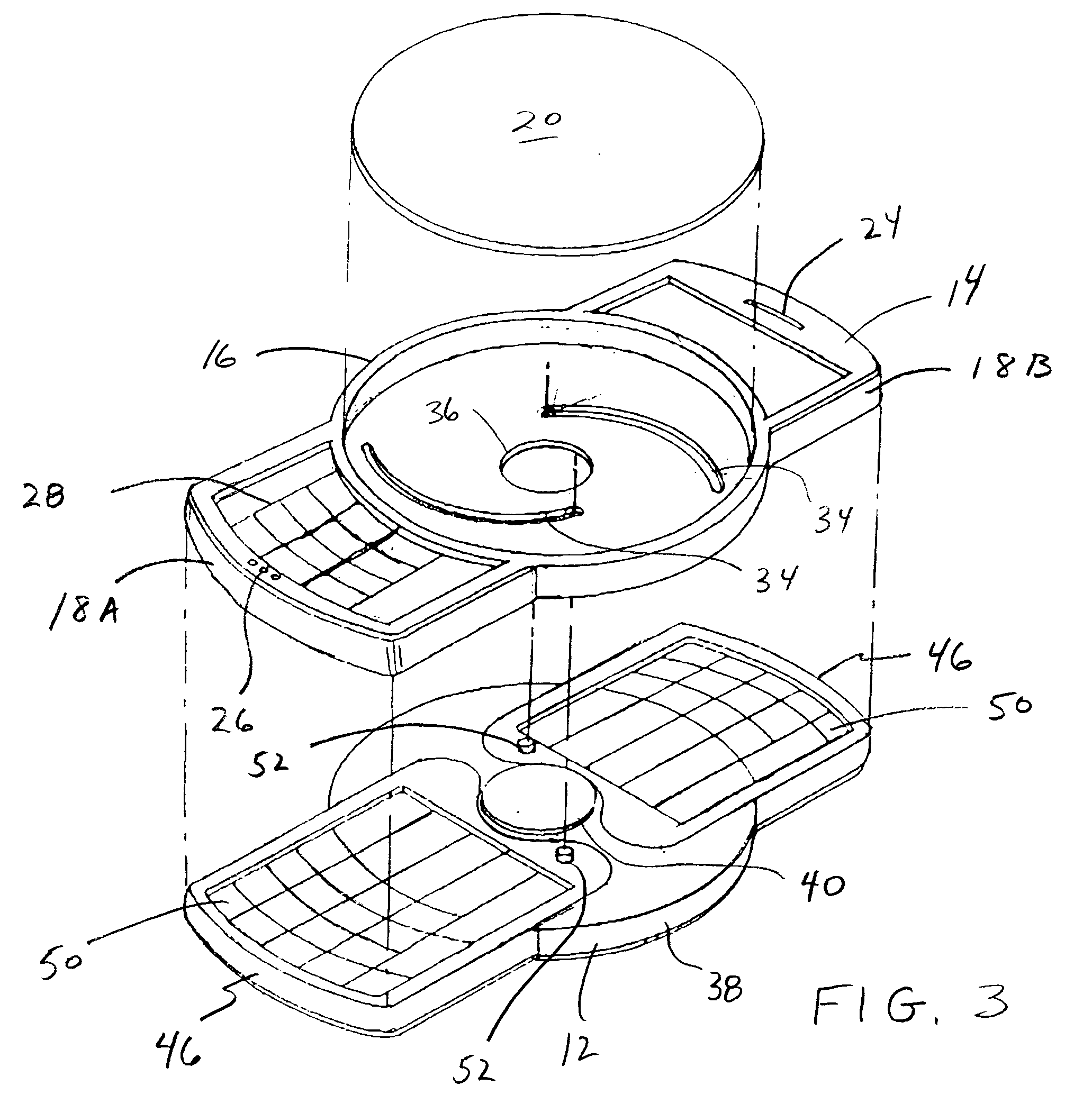 Movable functional elements for mobile communication device