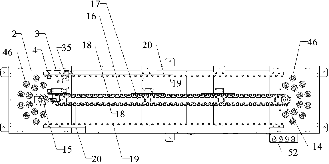 Multi-carrier cyclic loading and unloading device