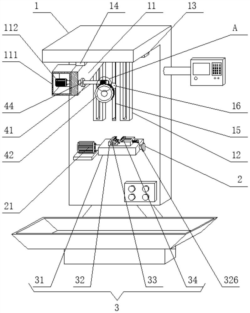 Special-shaped curved surface part machining method and equipment based on multi-axis linkage milling machine center