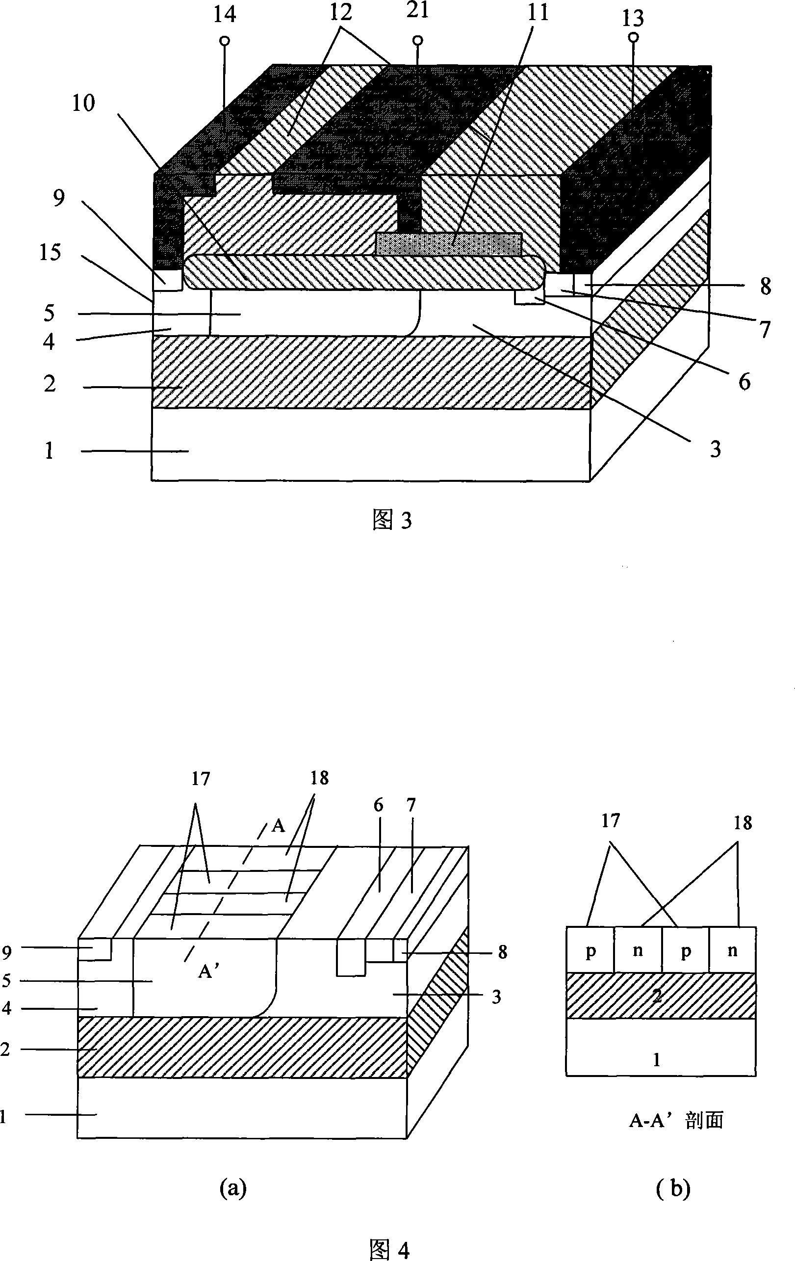 Thin film SOI thick grid oxygen power device with grid field plate