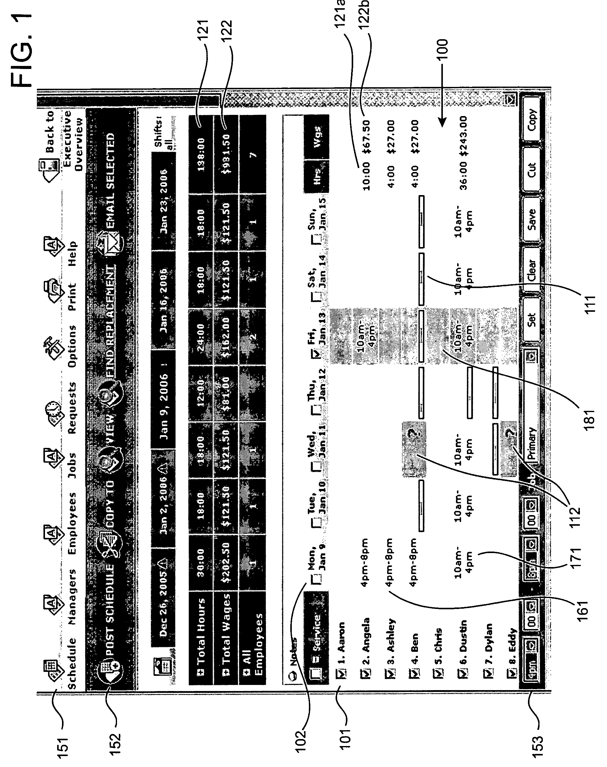 System and method for scheduling employee shifts