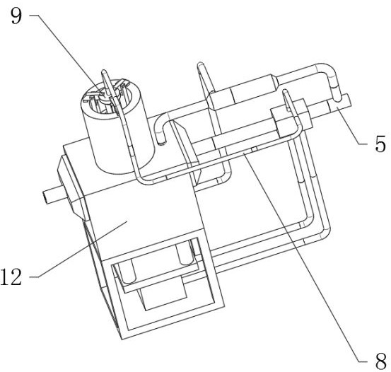 Valve closing device and valve closing method