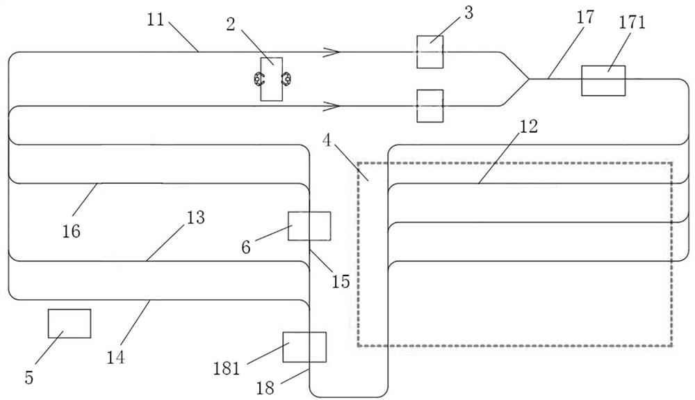 An intelligent oil edge production line and its production process