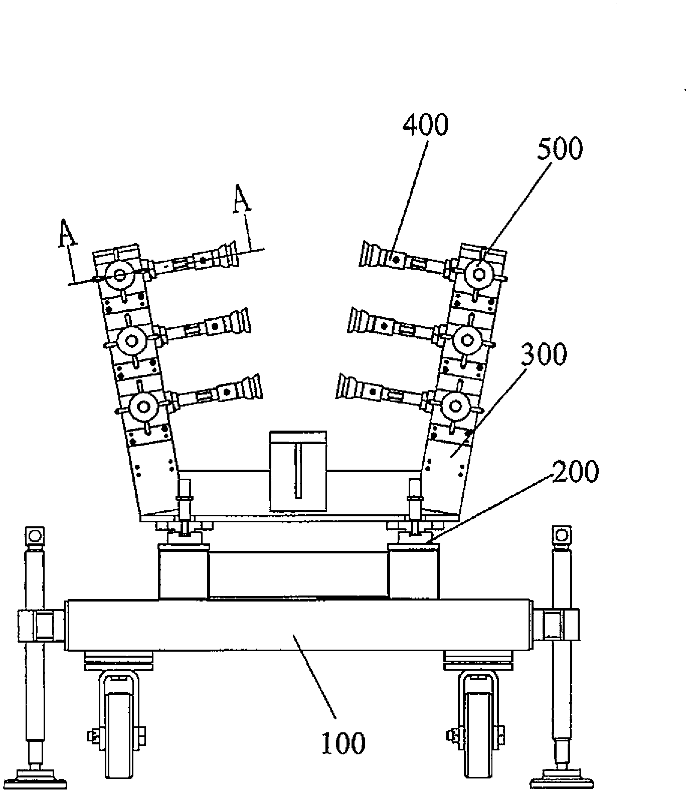 Clamping tool for trimming wing leading edge covering