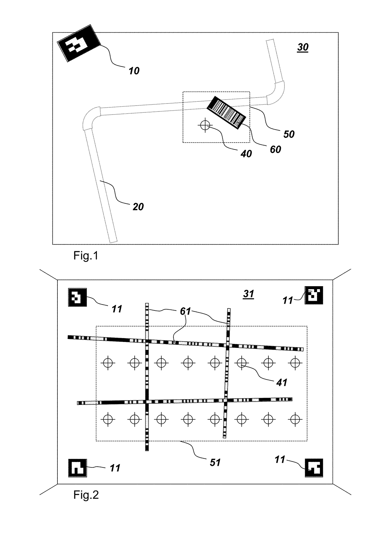 Near field maneuvering for ar-device using image tracking