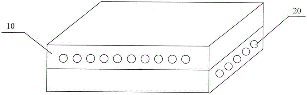 Sound-absorption structured composite material and preparation method thereof