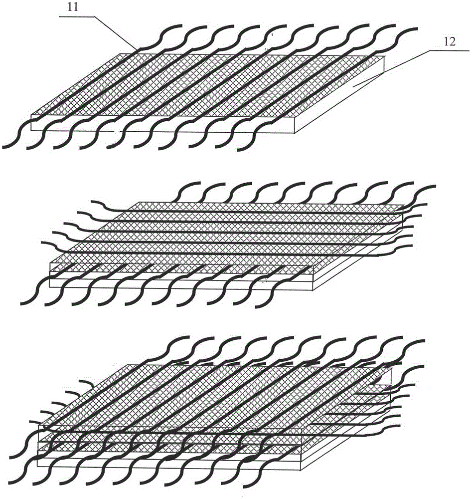 Sound-absorption structured composite material and preparation method thereof