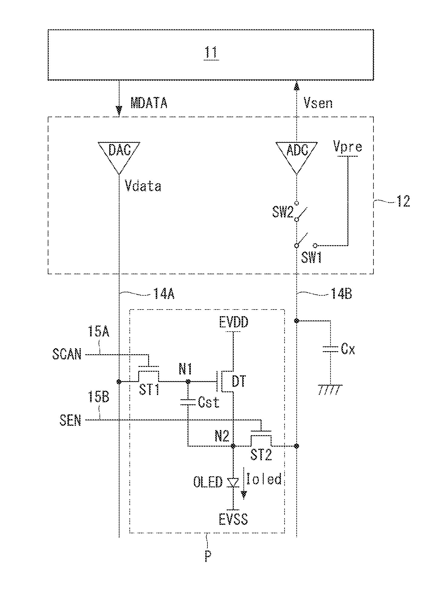 Organic light emitting display and method of compensating for threshold voltage thereof
