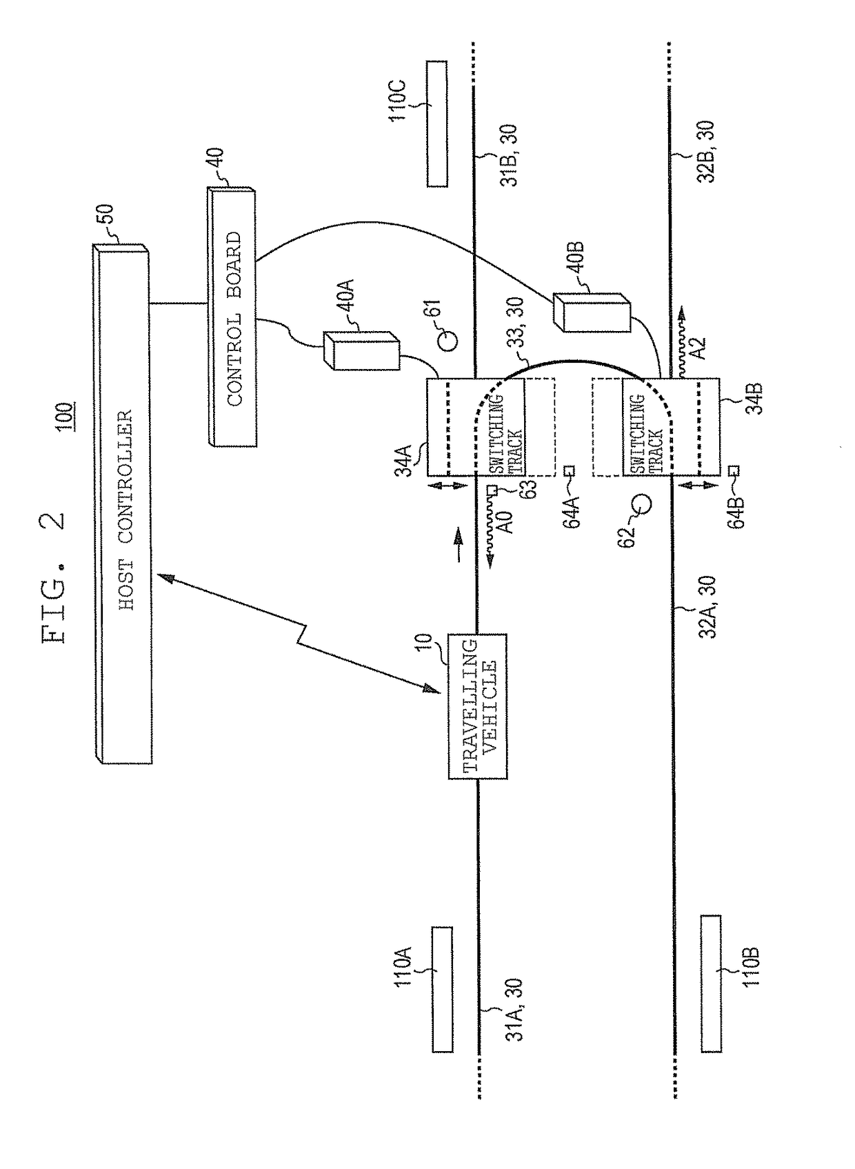 Travelling vehicle system