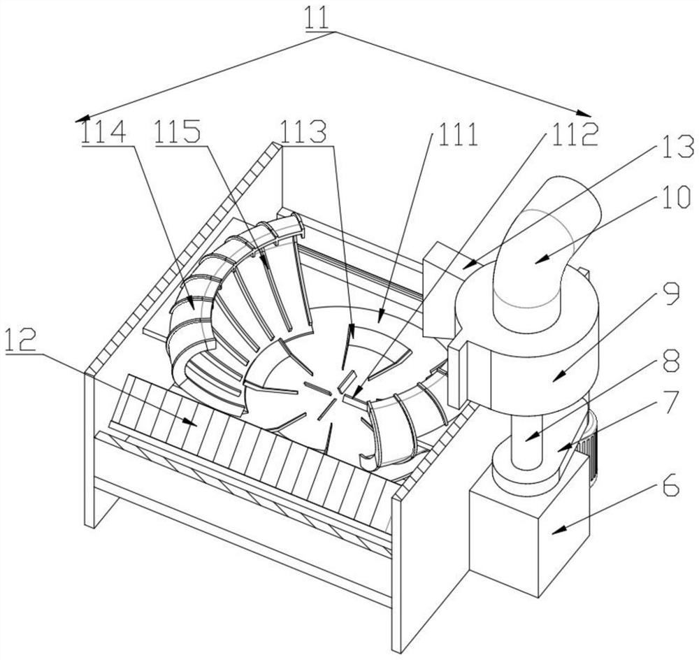 Surface treatment device for alloy material