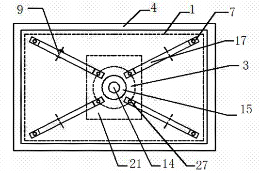Brake axle load integrated-type axle load measuring device