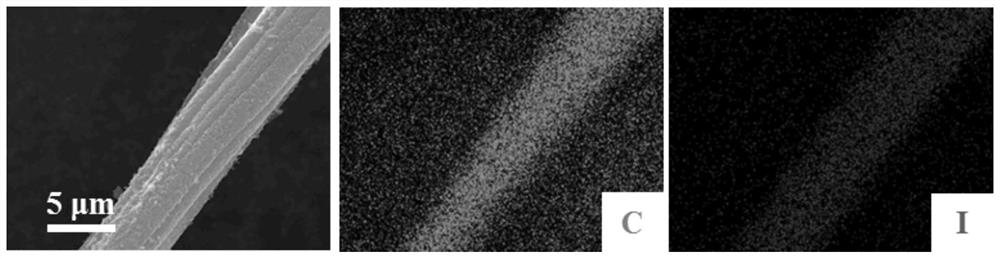 Potassium ion battery positive electrode material and preparation method thereof, potassium iodine battery