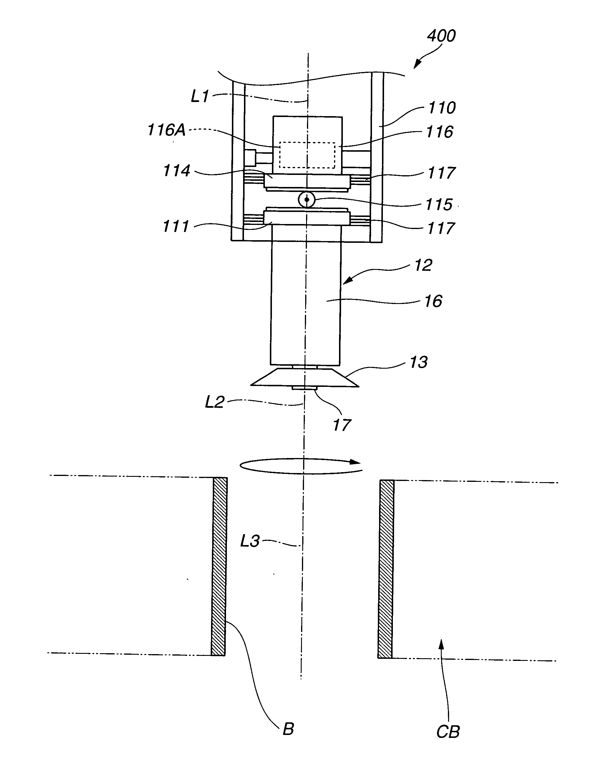 Apparatus for forming microscopic recesses on a cylindrical bore surface and method of forming the microscopic recesses on the cylindrical bore surface by using the apparatus