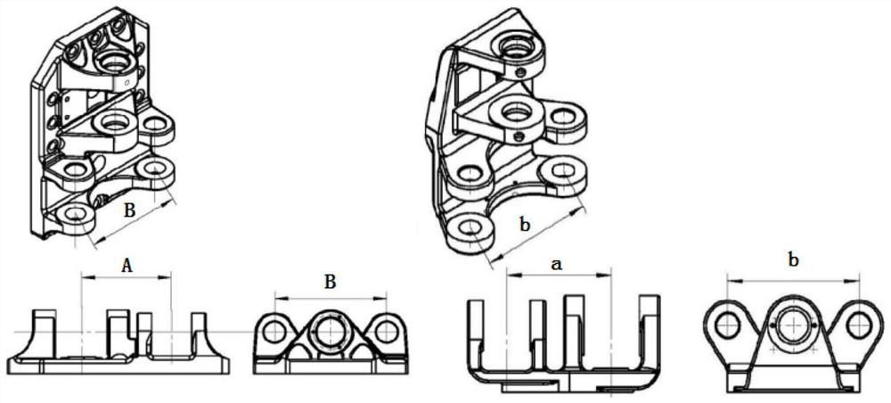 Cantilever crane translation structure with high translation precision