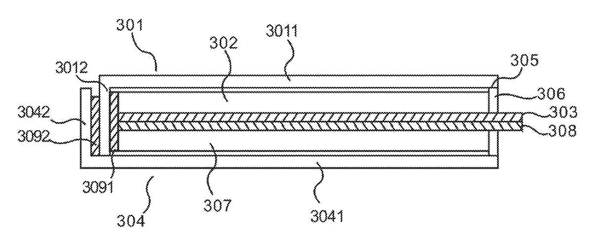 Double-sided display and method of packaging the same