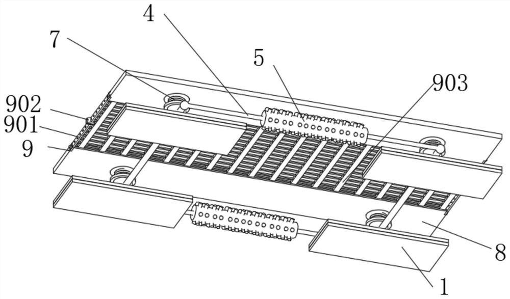 Data machine room with closed cold and hot channels