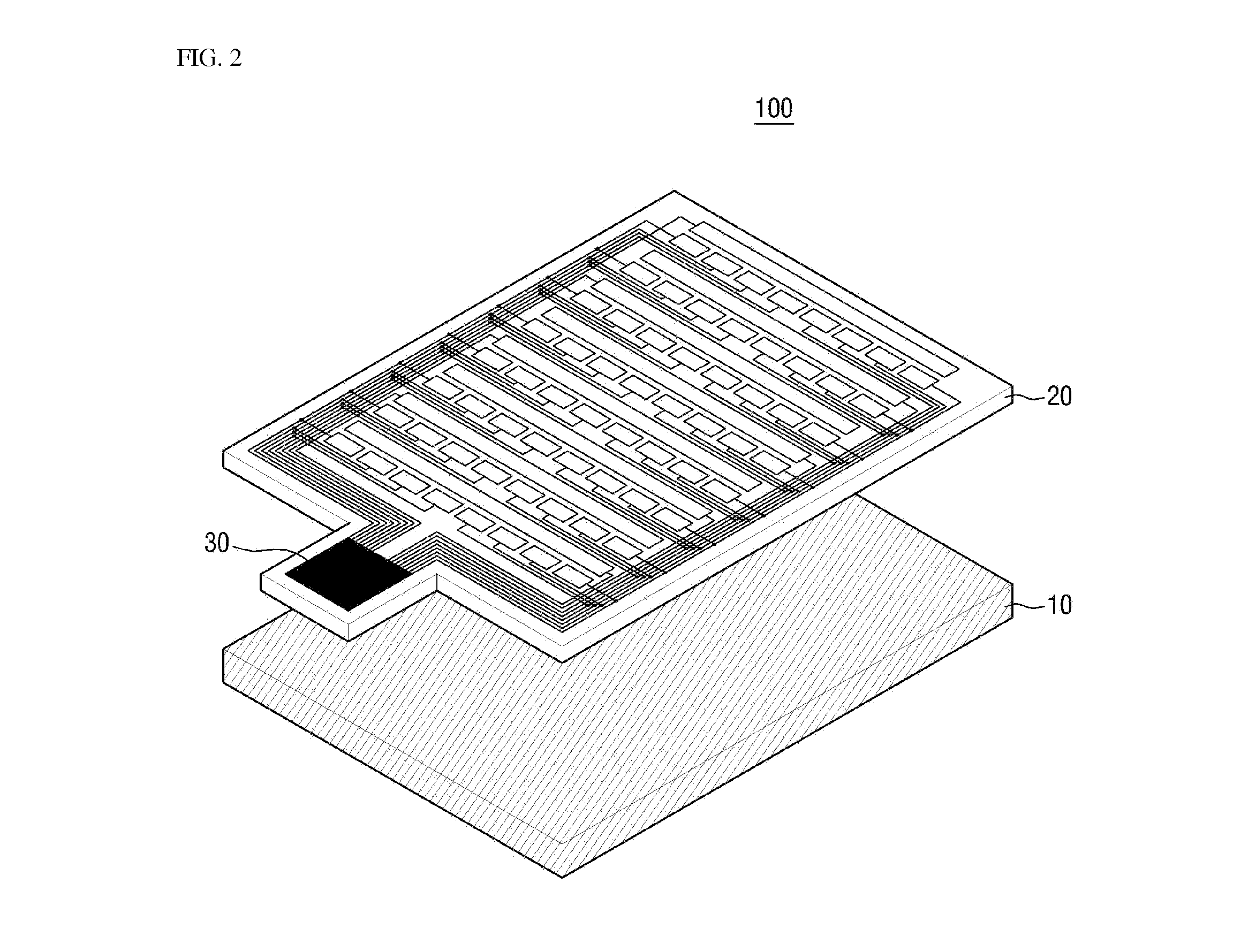 Touch sensor chip, touch sensing apparatus including the same, and method of controlling noise of touch panel