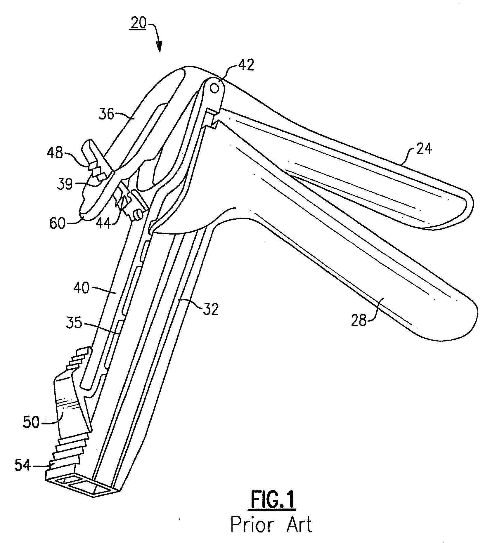 Articulation mechanism for a vaginal speculum